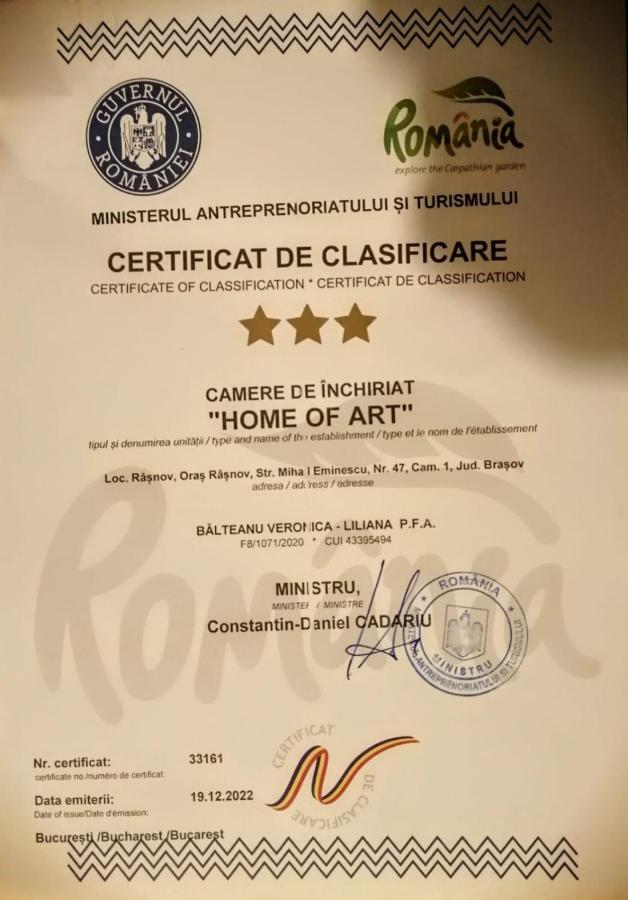 Home Of Art Rîşnov Екстериор снимка